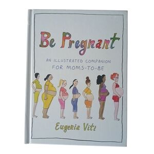 Be Pregnant Illustrated Book Parents Children Colorful Comic Hardcover